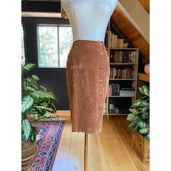 3-Piece Set Vintage Skirt Vest Jacket - Picture 4 of 11